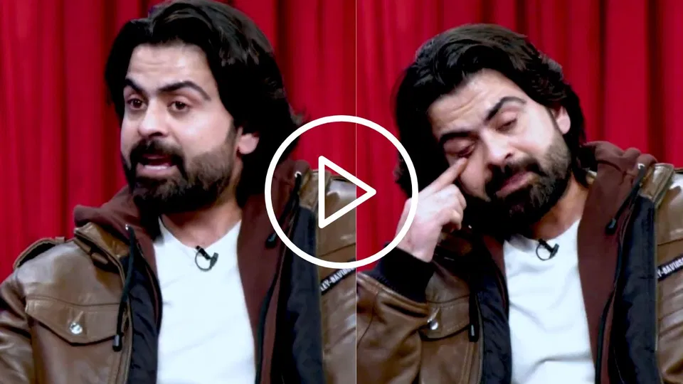 Ahmed Shehzad burst into tears [Source: X.com]